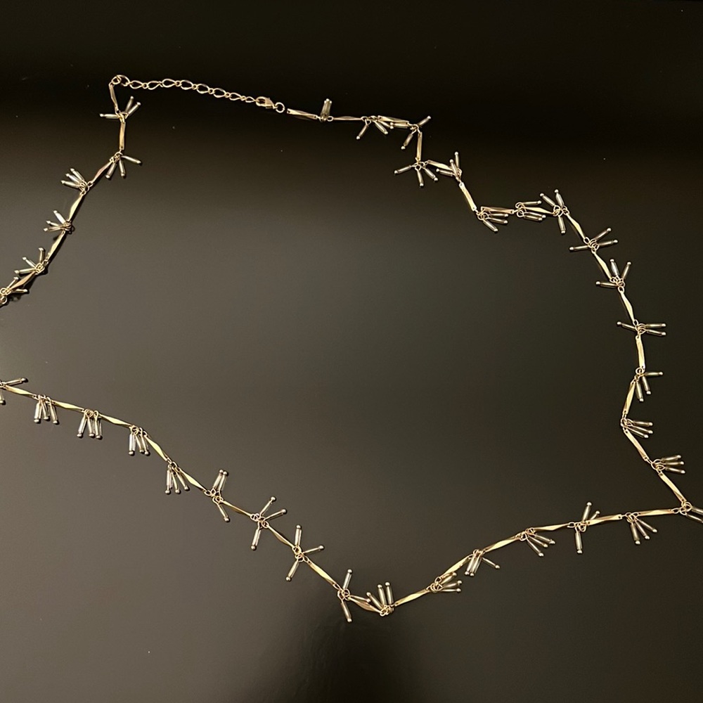 Long Gold Necklace